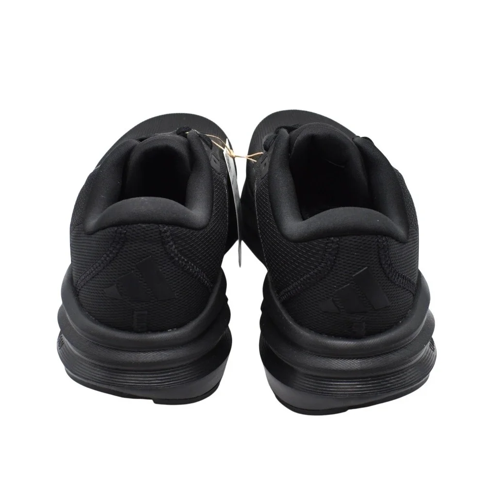 Adidas Galaxy 7 Running Shoes Men's Size 12.5 Triple Black Cloudfoam NWT ID8757